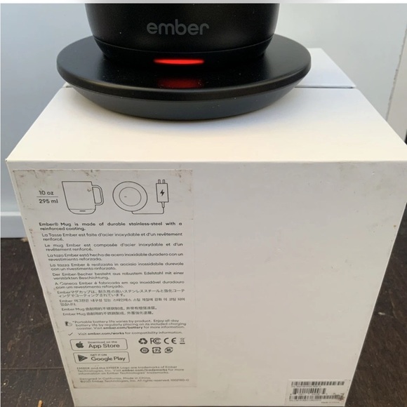 Ember 10 oz. Temp Control Smart Mug 2 Black Used Condition Tested - Picture 2 of 6